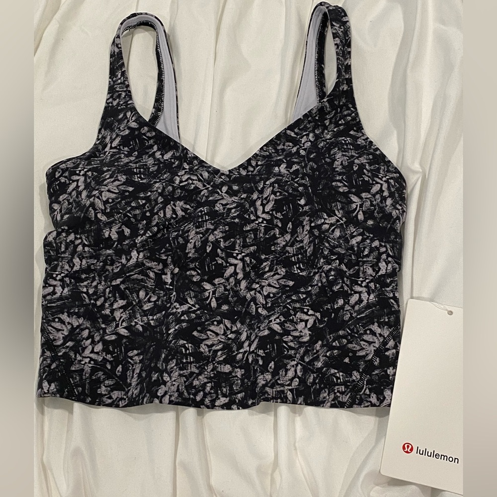 Lululemon Align tank black and gray